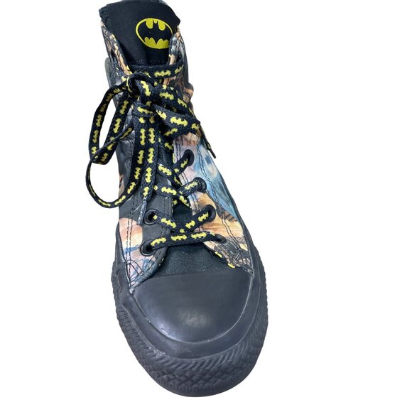 Converse Batman High-Top womans leather canvas sneakers Size 7 SKU 8980 - Picture 8 of 16